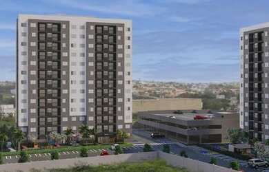 Imagem: O apartamento possui 2 Dormitórios, 1 Suíte, 2 Banheiros