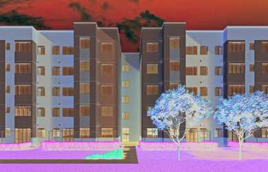 Imagem: O apartamento possui 2 Dormitórios, 1 Banheiro, 41m² de Área