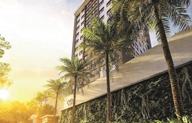 Imagem 1: Apartamento Padrão, 2 dormitórios, 1 suítes, 2 banheiro, 1 vaga na garagem