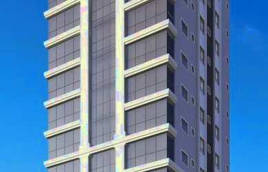 Imagem: O apartamento na cobertura possui 4 Dormitórios, 4 Suítes