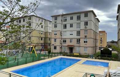 Imagem: O apartamento possui 3 Dormitórios, 1 Banheiro, 1 Vaga na garagem