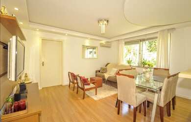 Imagem: O apartamento possui 2 Dormitórios, 1 Suíte, 3 Banheiros