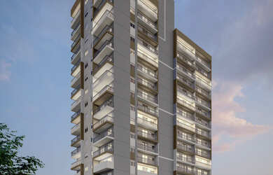 Imagem: O apartamento possui 2 Dormitórios, 1 Banheiro, 1 Vaga na garagem