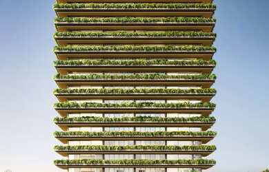 Imagem: O apartamento na cobertura possui 3 Dormitórios, 3 Suítes