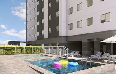 Imagem 2: Livus Parque Ecológico. Piscina, Churrasqueira, 1 Vaga na garageme2 Dormitórios