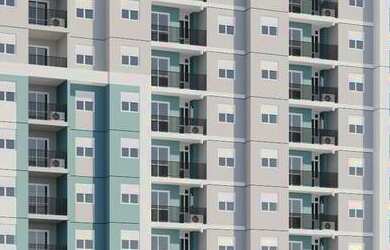 Imagem: O apartamento possui 2 Dormitórios, 1 Suíte, 2 Banheiros