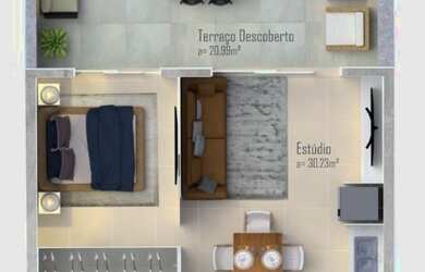 Imagem 11: Apartamento à venda no bairro Trindade - Florianópolis/SC