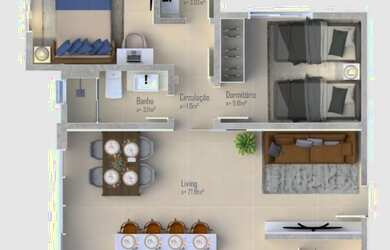 Imagem 13: Apartamento à venda no bairro Trindade - Florianópolis/SC