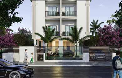 Imagem: O apartamento possui 2 Dormitórios, 1 Suíte, 2 Banheiros