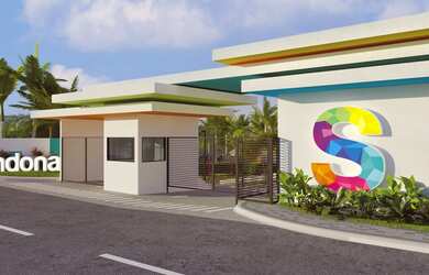 Imagem: A casa em condomínio possui 3 Dormitórios, 1 Suíte, 3 Banheiros