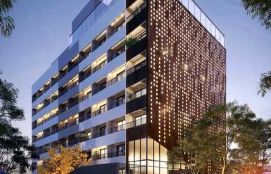 Imagem: O apartamento possui 1 Dormitório, 1 Banheiro, 25m² de Área