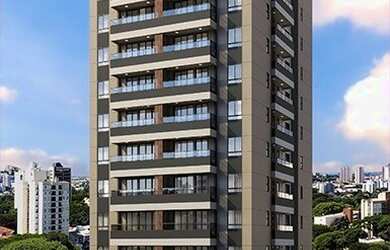 Imagem: O apartamento possui 1 Dormitório, 1 Banheiro, 33m² de Área