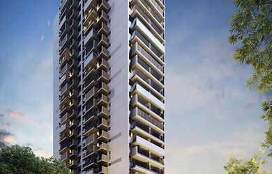 Imagem: O apartamento possui 2 Dormitórios, 1 Banheiro, 1 Vaga na garagem