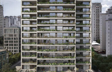 Imagem: O apartamento na cobertura possui 2 Dormitórios, 2 Suítes