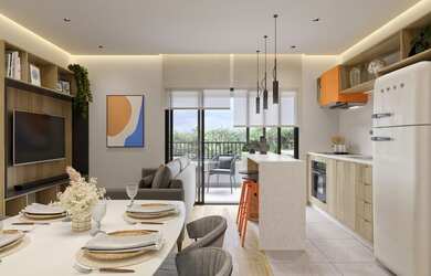 Imagem 7: Studio à venda em Curitiba, Novo Mundo, com 1 quarto, 26,68m²