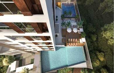 Imagem: O apartamento possui 2 Dormitórios, 1 Suíte, 2 Banheiros e