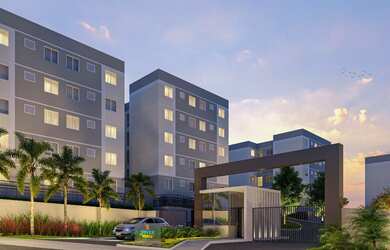 Imagem: O apartamento possui 2 Dormitórios e 1 Banheiro e está localizado