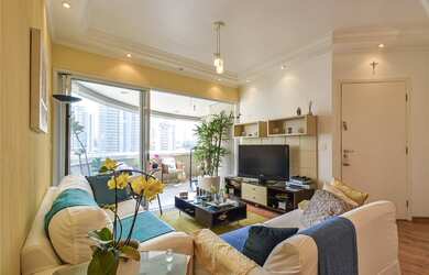 Imagem: O apartamento possui 3 Dormitórios, 1 Suíte, 4 Banheiros