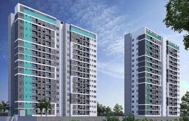 Imagem: O apartamento possui 2 Dormitórios, 1 Suíte, 2 Banheiros