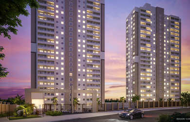 Imagem: O apartamento possui 2 Dormitórios, 1 Banheiro, 41m² de Área