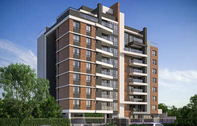 Imagem: O apartamento na cobertura possui 3 Dormitórios, 3 Suítes