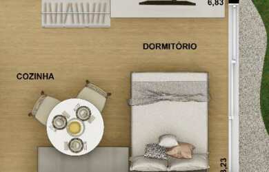 Imagem 15: Nurban Campo Belo. Piscina, 1 Banheiroe1 Dormitório