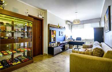 Imagem: O apartamento na cobertura possui 3 Dormitórios, 3 Banheiros