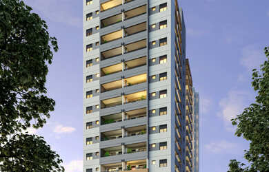 Imagem: O apartamento possui 2 Dormitórios, 1 Banheiro, 38m² de Área