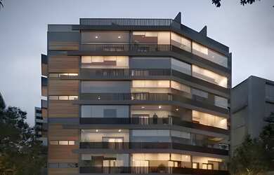 Imagem: O apartamento na cobertura possui 1 Dormitório, 1 Banheiro