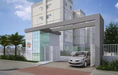 Imagem: O apartamento possui 2 Dormitórios, 1 Banheiro, 42m² de Área