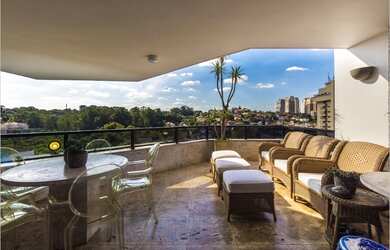 Imagem: O apartamento possui 4 Dormitórios, 4 Suítes, 6 Banheiros