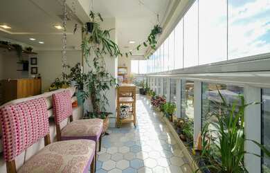 Imagem: O apartamento possui 4 Dormitórios, 3 Suítes, 4 Banheiros