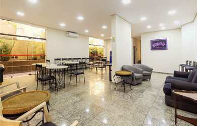 Imagem: O apartamento e possui 3 Dormitórios, 1 Suíte, 5 Banheiros