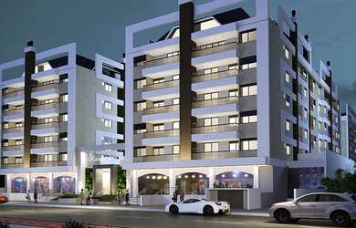 Imagem: O apartamento possui 2 Dormitórios, 1 Suíte, 2 Banheiros