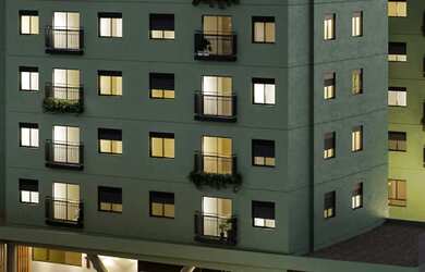 Imagem 4: Apartamento à venda em São Paulo-SP na Barra Funda: 3 quartos, 1 banheiro, 38,99m² de área