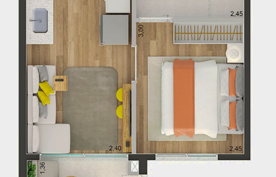 Imagem 15: APARTAMENTO RESIDENCIAL em São Paulo - SP, Brooklin Paulista