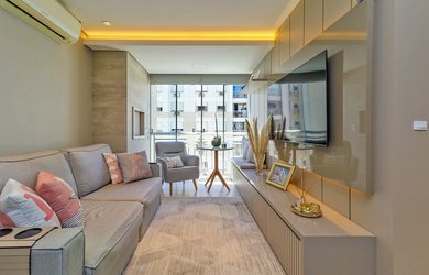 Imagem: O apartamento possui 3 Dormitórios, 1 Suíte, 3 Banheiros