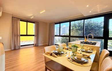 Imagem: O apartamento possui 2 Dormitórios, 1 Suíte, 4 Banheiros