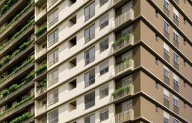 Imagem: O apartamento possui 1 Dormitório, 1 Banheiro, 27m² de Área