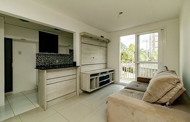 Imagem: O apartamento possui 3 Dormitórios, 1 Suíte, 2 Banheiros