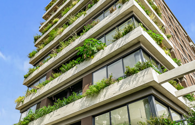 Imagem: O apartamento na cobertura possui 2 Dormitórios, 2 Suítes