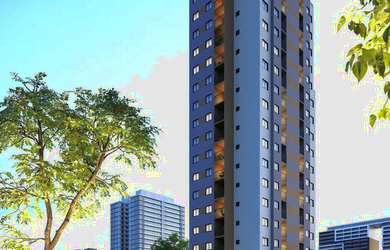 Imagem: O apartamento possui 1 Dormitório, 1 Banheiro e 24m² de Área