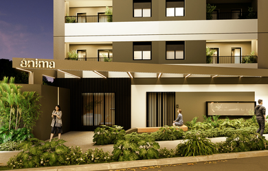 Imagem 2: 2 dormitórios, 1 banheiros, 1 vaga na garagem, 43M² de Área Construída