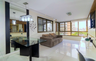 Imagem: O apartamento possui 2 Dormitórios, 1 Suíte, 4 Banheiros