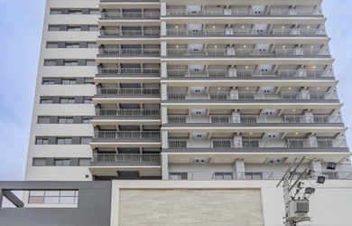 Imagem: O studio possui 1 Dormitório, 1 Banheiro, 27m² de Área e