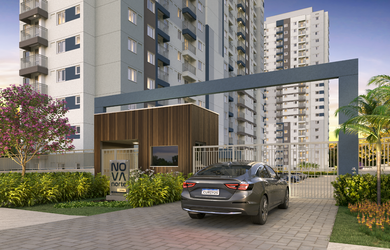 Imagem: O apartamento possui 2 Dormitórios, 1 Banheiro, 36m² de Área