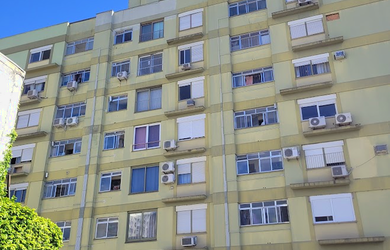 Imagem: O apartamento possui 1 Dormitório, 1 Banheiro e 45m² de Área