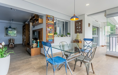 Imagem: O apartamento possui 3 Dormitórios, 1 Suíte, 3 Banheiros