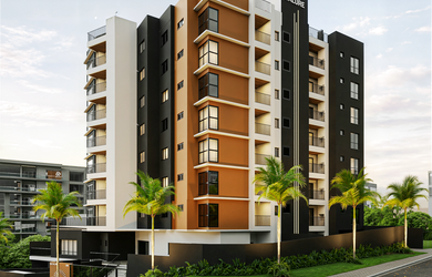 Imagem: O apartamento possui 2 Dormitórios, 1 Suíte, 2 Banheiros