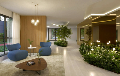 Imagem 3: Apartamento à venda em São Paulo, Campo Belo, com 1 quarto, 38,46m²